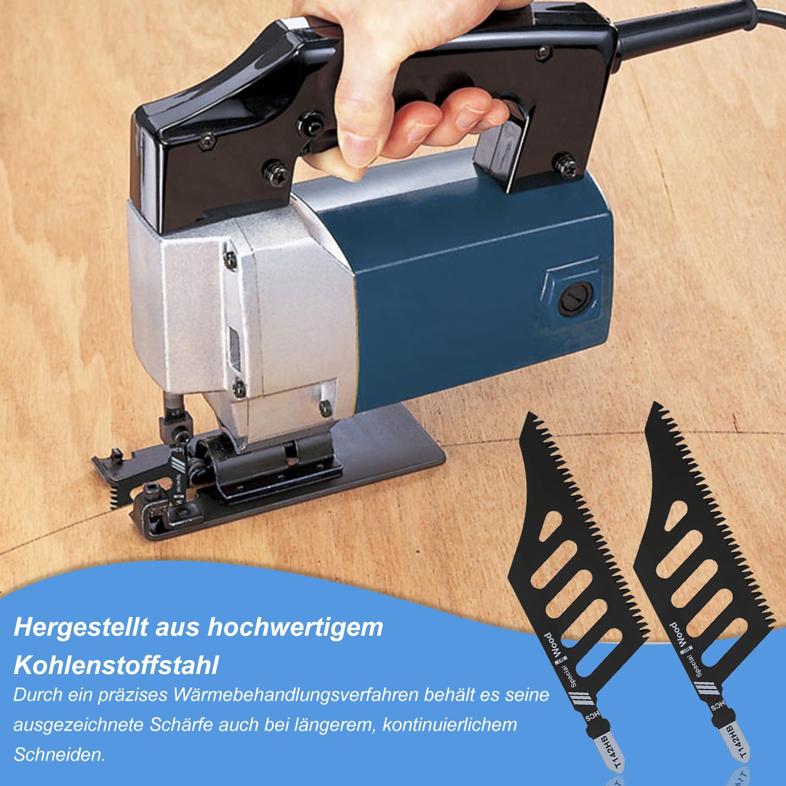 12 pezzi di lame per seghetto alternativo, lame per seghetto, lame per seghetto da traforo con codolo a T da 114 mm, accessori per seghetto alternativo a taglio fine, lame per seghetto alternativo
