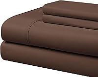 Vista 24 de Cathay Home Essentials Juego de sábanas de microfibra ultra suave, hipoalergénicas, resistentes a las arrugas, doble cepillado, color aguamarina