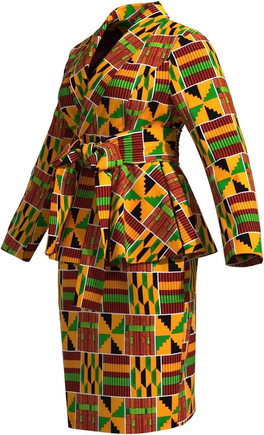 African Clothes for Women Wedding Ankara Dashiki Party Outfits 2 Piece Set African Top and Skirts Lady African Attire