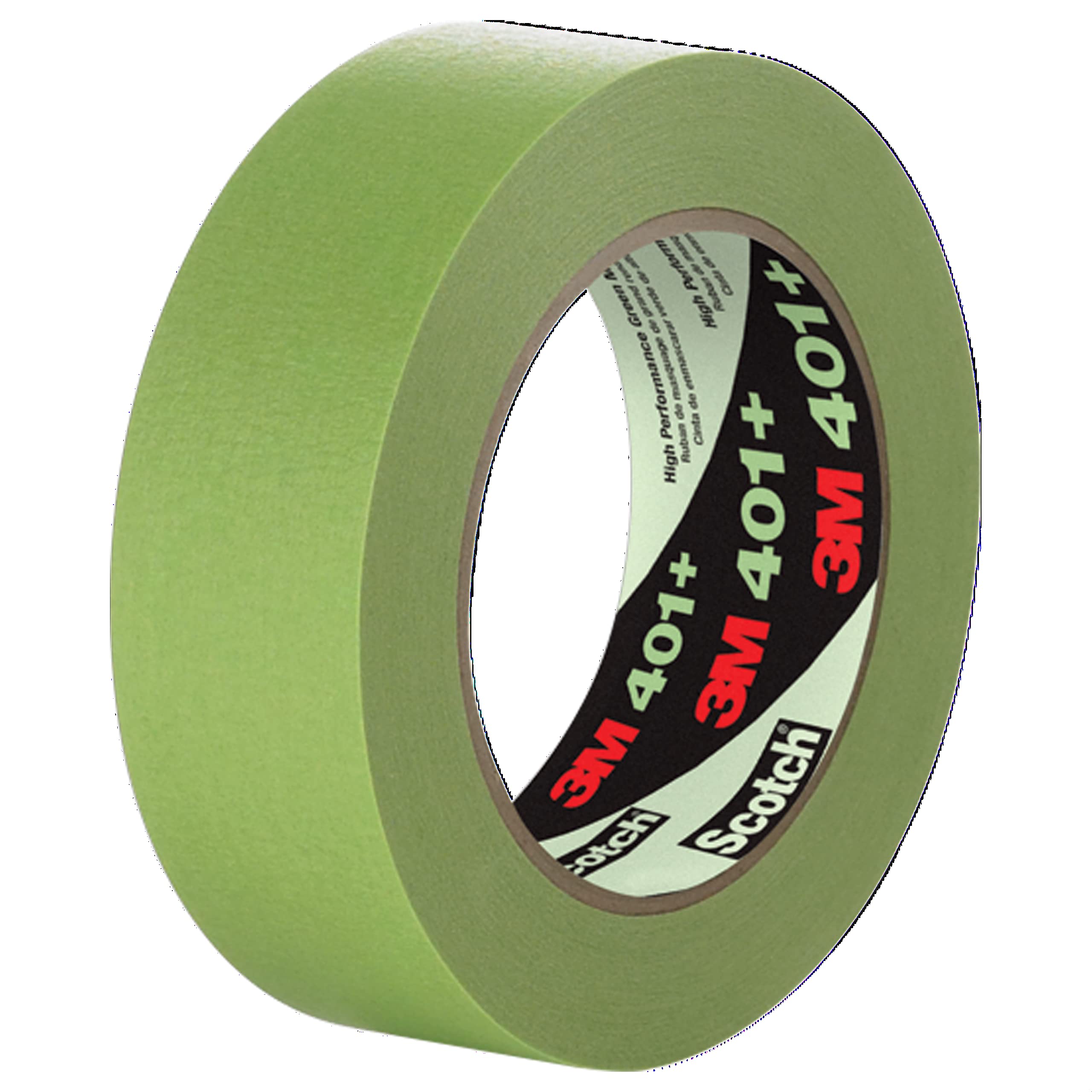 3M High Performance Green Masking Tape 401+, 24 in x 60 yd, 6.7mil
