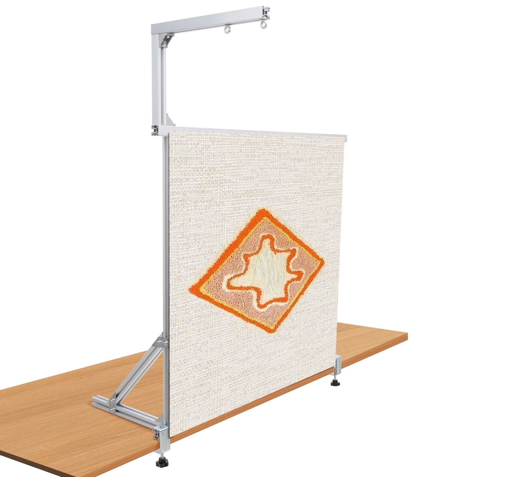 Snapklik.com : Tonchean Large Tufting Frame 355x355 Inch Aluminum Metal ...