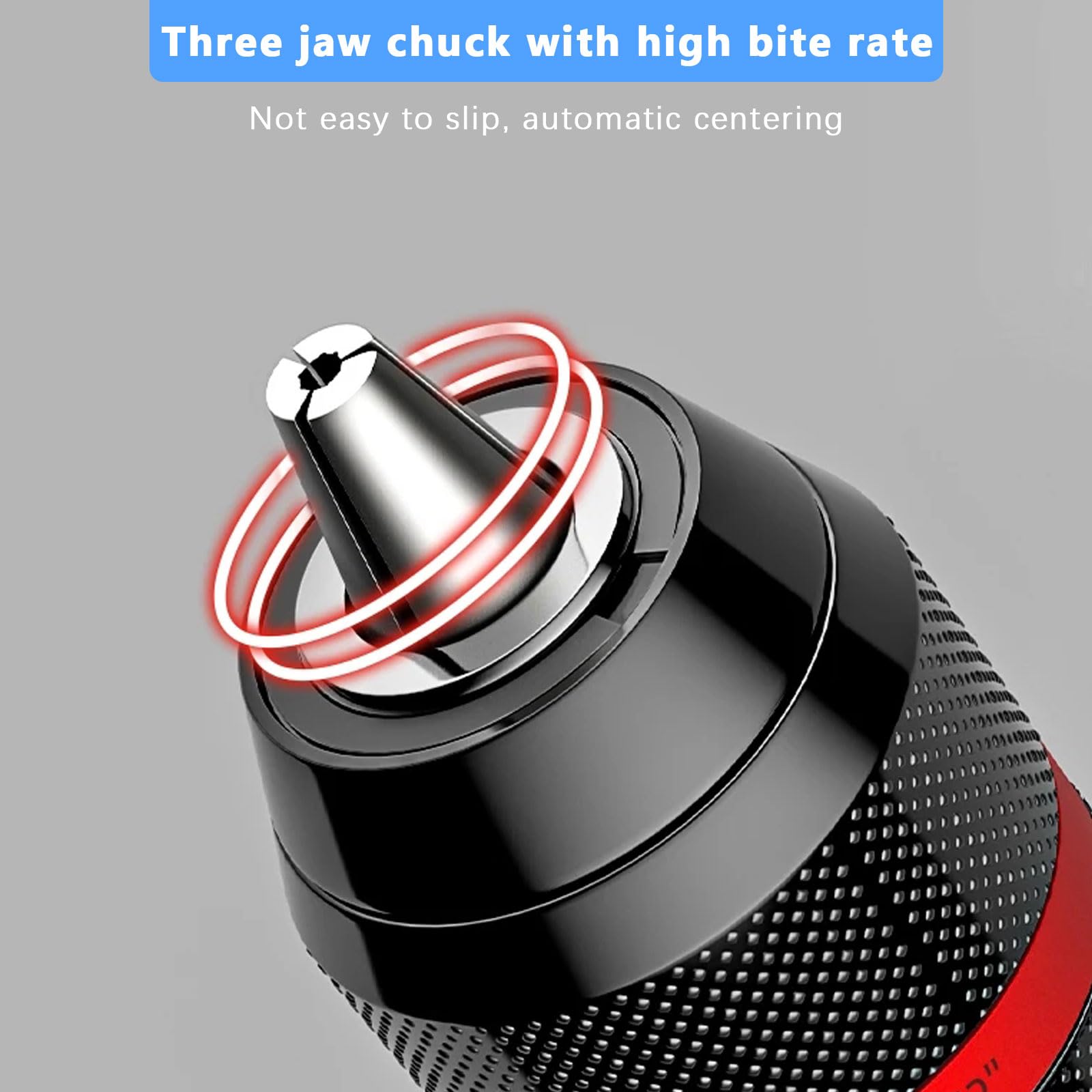 Eagles 2-13mm Keyless Drill Chuck Metal Heavy Duty 1/2''-20UNF