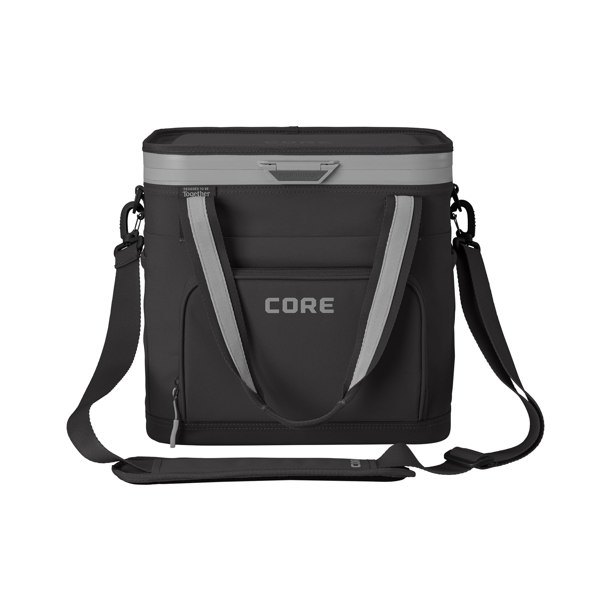 THE CORE / ICE GRAY Mサイズ Amazon.com : CORE Magnetic Zipperless 24 Can Soft Cooler