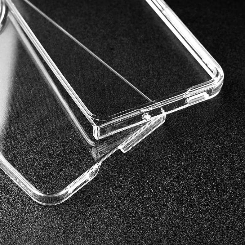 Image of For Oneplus Open,Oneplus Open Phone Case Clear Transparent Tpu Shock-Absorption Flexible Cell Phone Cover Bluetooth, DisplayPort, USB - Transparent