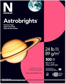 Wausau Astrobrights   24  8.5 x 11    500  22118