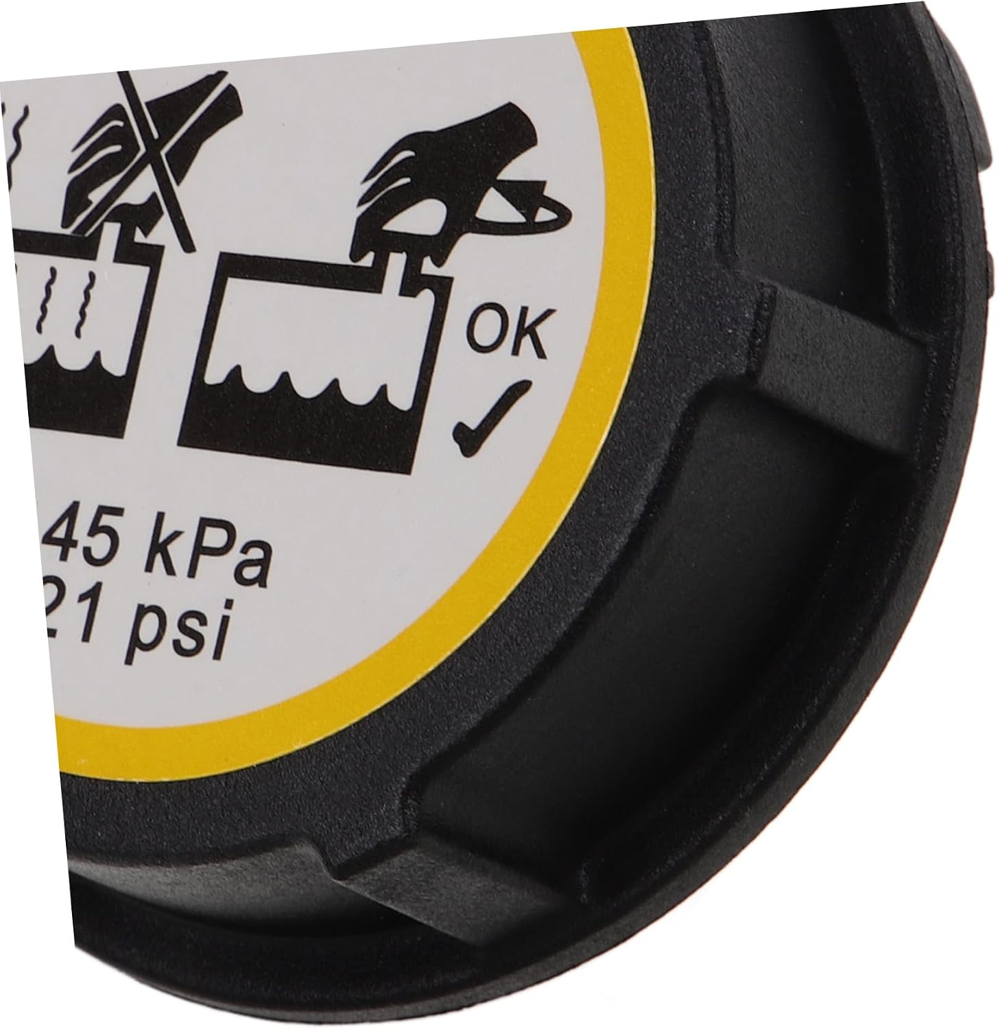 Coolant Reservoir Cap Replacement Washer Fluid Cap Easy Installation and Stylish Look