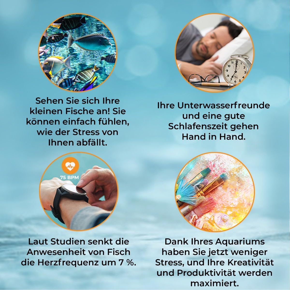 MonsterShop Aquarium Starter Komplettset Aquarium mit passendem Unterschrank Aquaristik Kies Aquarium-Hintergrund