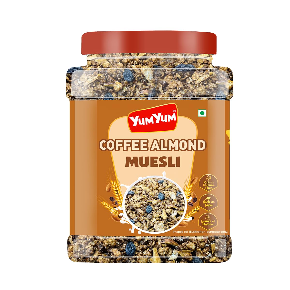 See full amazon price history chart for YUM YUM Coffee Almonds Crunchy Muesli 750g | Instant Breakfast Cereal - (750 g,Jar) YUM YUM Coffee Almonds Crunchy Muesli 750g | Instant Breakfast Cereal - (750 g,Jar) (B0DCC6YY92) Amazon Price History, Amazon Price Tracker