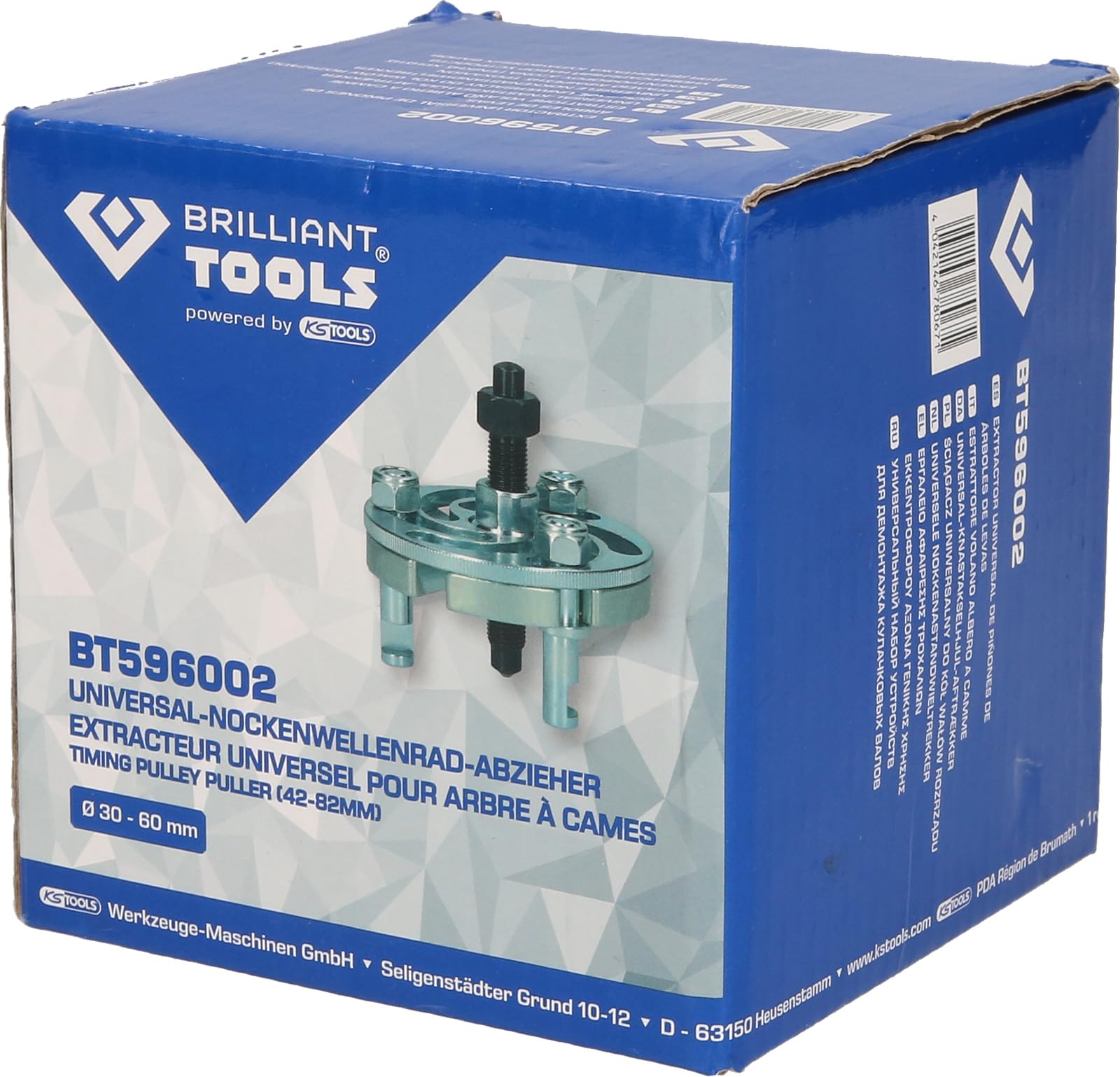BRILLIANT TOOLS BT596002 Extractor universal para piñones de árbol de levas [Powered by KS TOOLS]