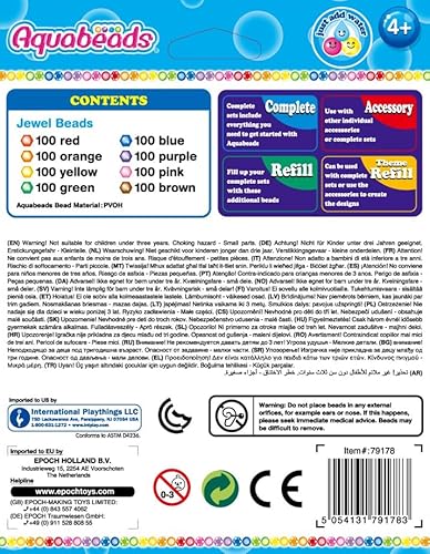 Aquabeads La recharge perles à facettes Kit de loisirs créatifs Activité manuelle enfants en toute autonomie Recharge de perles qui collent avec de 'eau Jouet enfant et + 31520 - vue 2
