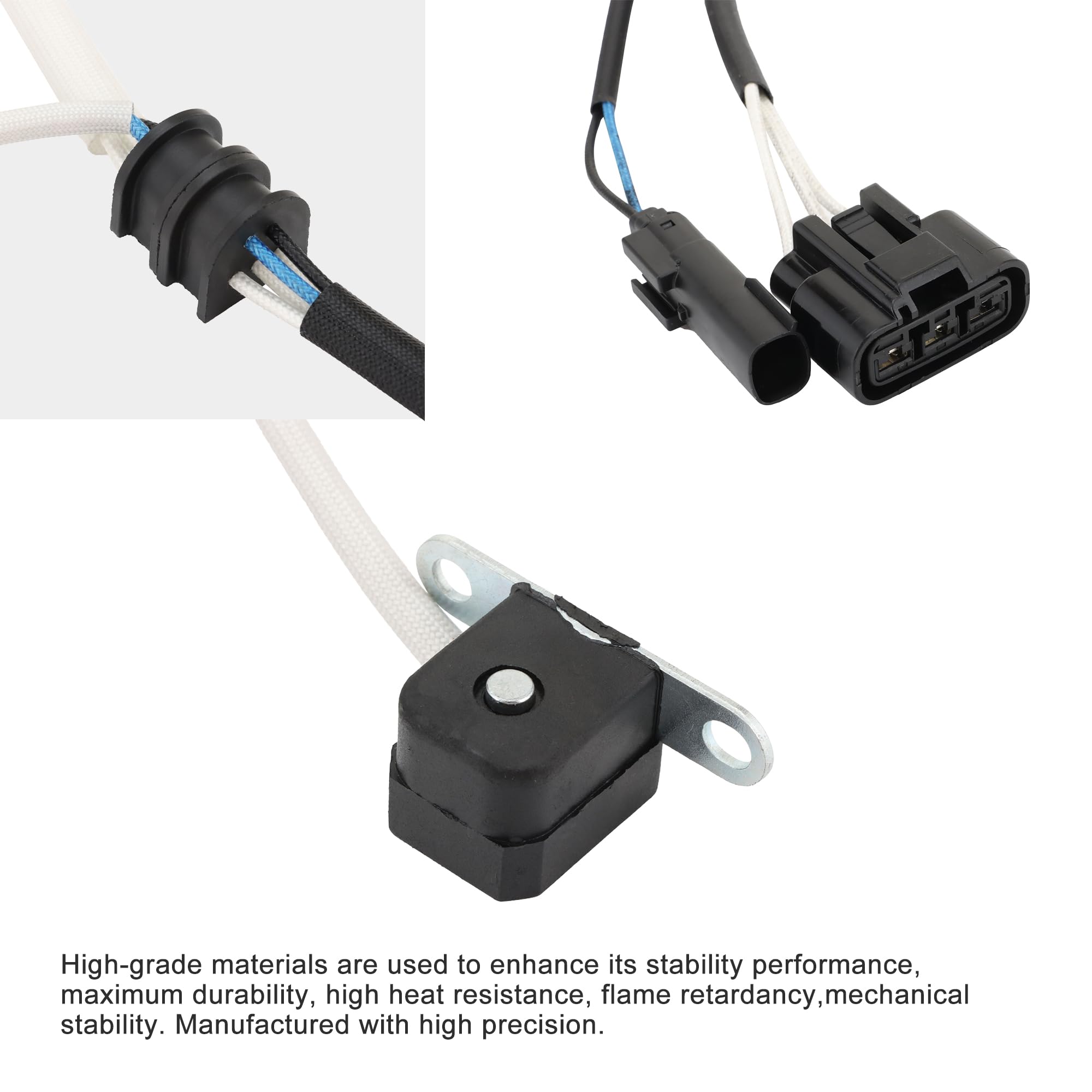 GOOFIT 18 Bobina 5 Bobina di accensione del magnetostatore del generatore di fili Sostituzione per Hisun Motors Vecto 550 750 HS550 HS750 OEM 31120-007G-0000