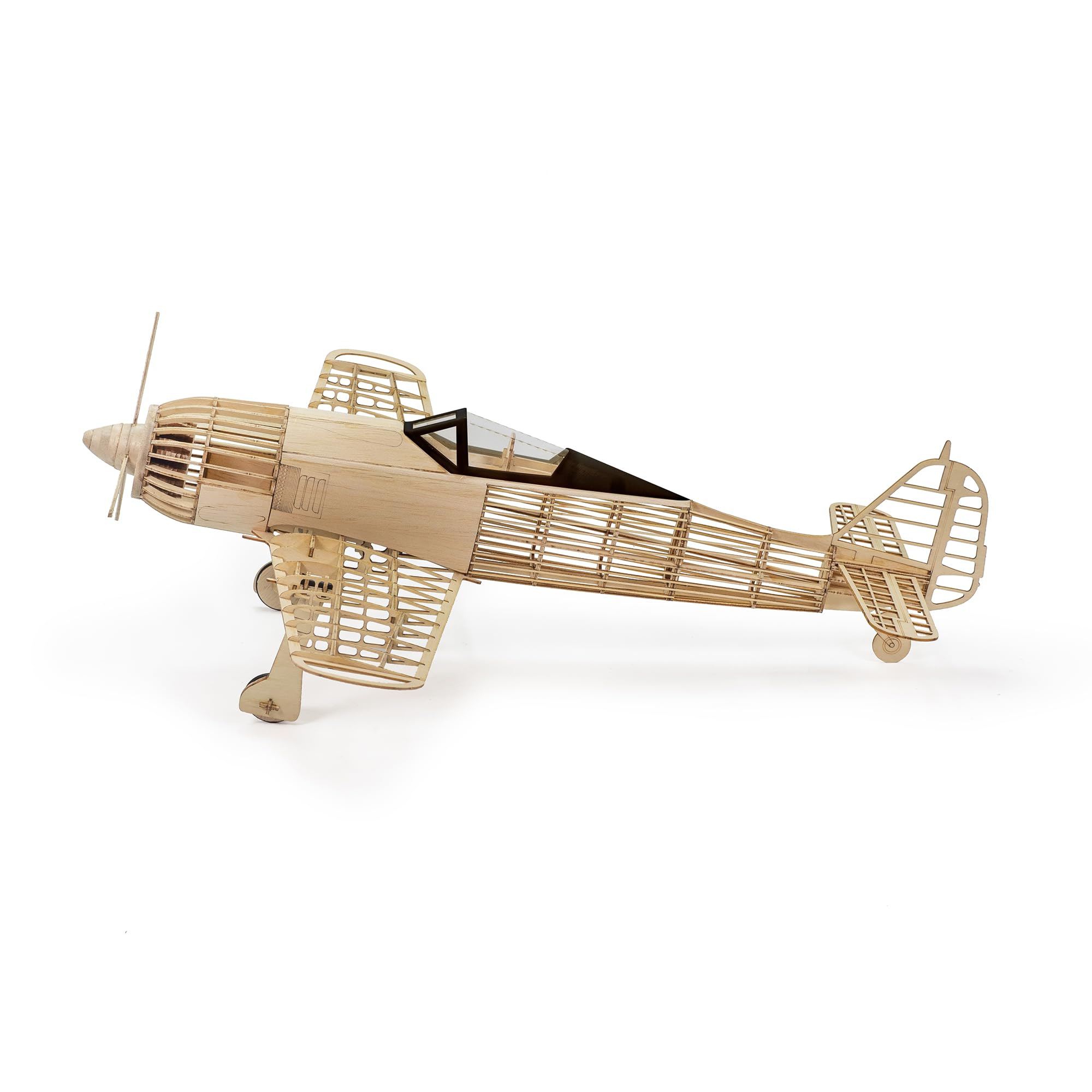 FW-190A Puzzle en bois d'avion 3D 1:25, découpe au laser, kit d'avion en bois de balsa à construire pour adultes, modèles en bois pour décoration de la maison, cadeau d'anniversaire