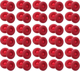 50pcs Red Caulk Cap, Latex Caulk Saving Cap Caulking Tube Cap Red Caulk Sealer Caps Caulk Sealer Saver for Sealing and Preserving