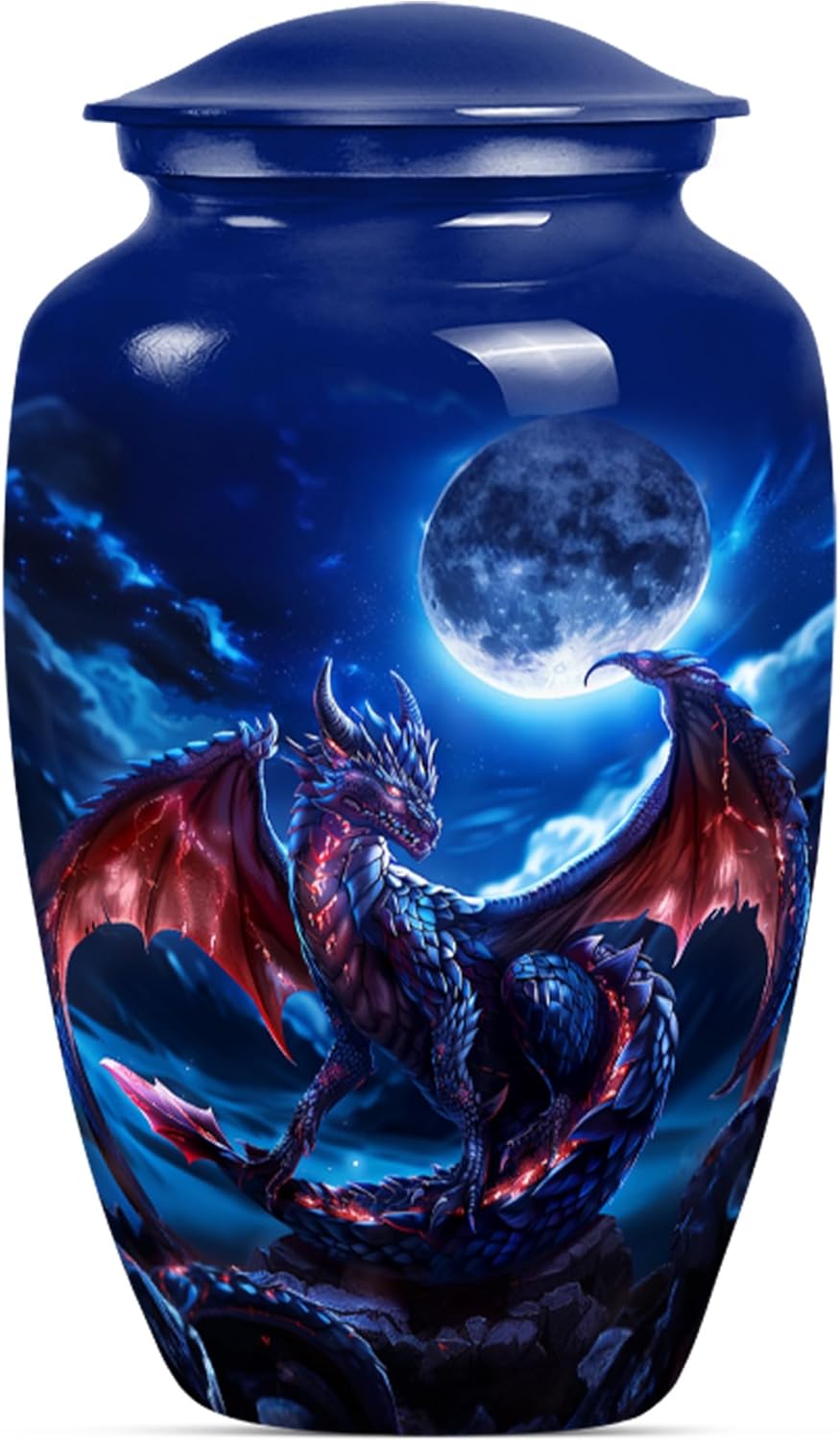 Dragon Urn for Ashes Adult Male, Urn for Ashes for Women, Urns for Human Ashes Adult Man, Cremation Urns for Human Ashes, Large Urns for Human Ashes Adult Female, Funeral Urns Size 10 inch