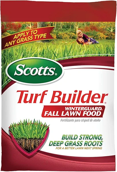 Scotts Turf Builder WinterGuard Fall Lawn Fertilizer for All Grass Types, 4,000 sq. ft., 10 lbs.