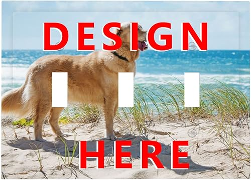 Miniatura 104 de Placa de pared doble basculante de mármol azul, cubierta decorativa de interruptor de luz de 2 cuadras, moderna acuarela degradada, arte de tinta