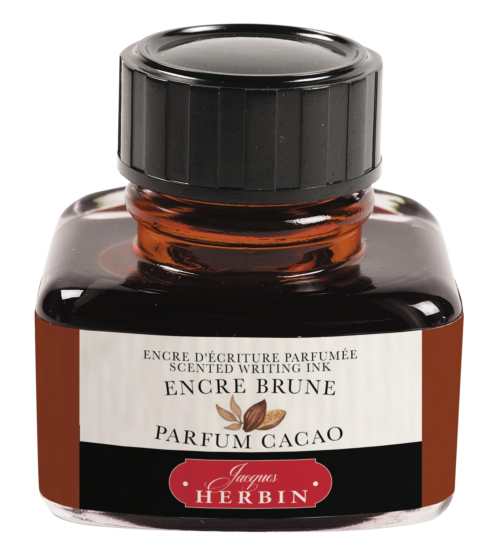 HerbinGeorges Lalo 13746t Chocolate Scented Ink, 30 ml, 4.90 x 4.90 x 52 cm brown