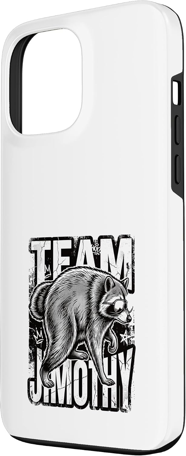Jimothy Viral Raccoon Funny Trash Panda Team Jimothy Case for iPhone 13 Pro Max image 2