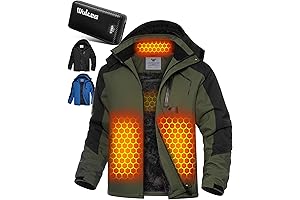 Wulcea Graphene Heated Jacket for Men Fur Lined