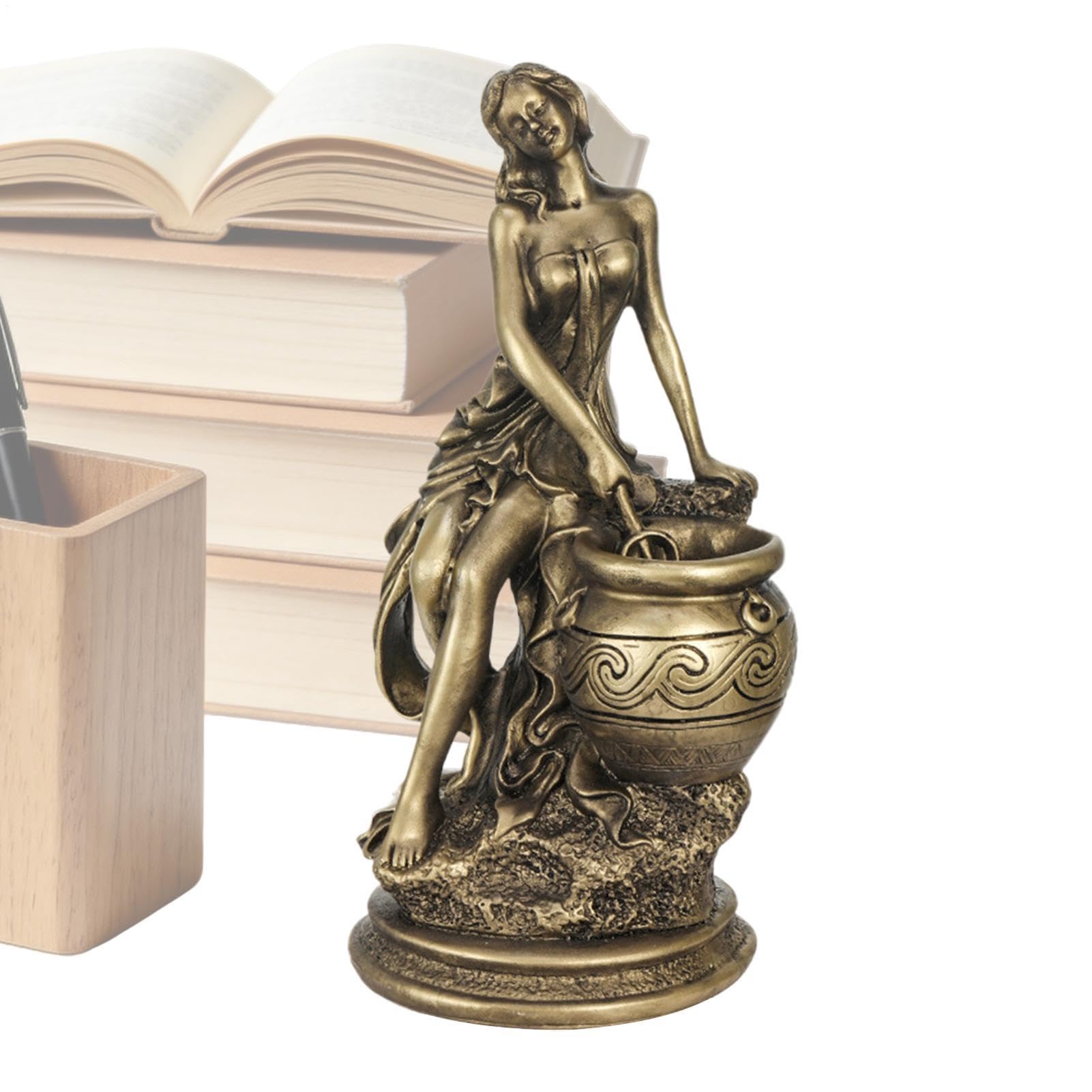 Generisch Statua della in resina vintage