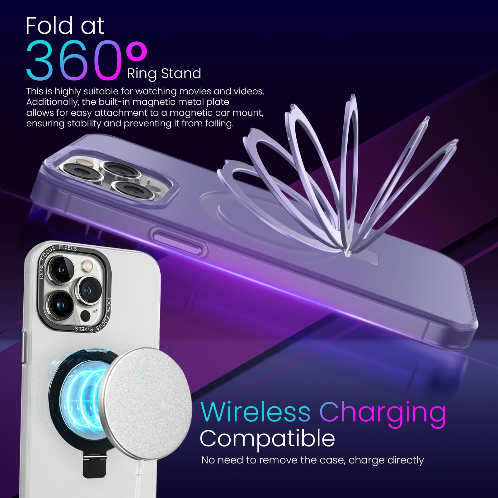 Funda CAPRARO Para IPhone 15 Pro: Compatible Con MagSafe, Protección Completa De Cámara Y Antigolpes (Verde Fluorescente)