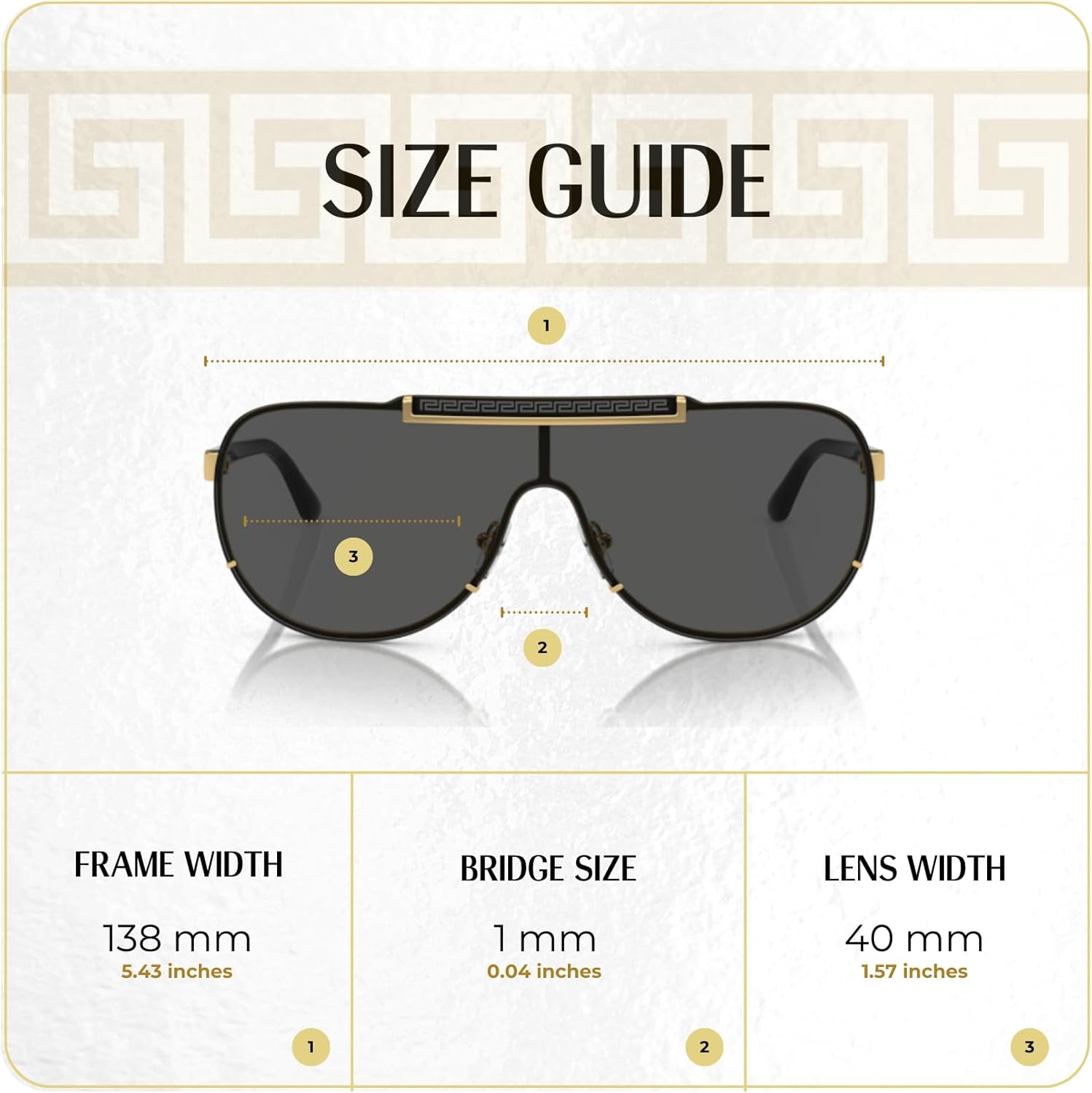 Versace VE2140 Aviator Sunglasses For Men For Women +BUNDLE with ACCESSORY EYEWEAR KIT - Image 4