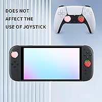 Vista 80 de PERFECTSIGHT Lindas tapas de agarre para el pulgar para Switch 2 2025, PlayStation 4/5, PS5, PS4, Xbox Series X/S, Xbox One, Switch Pro Controller
