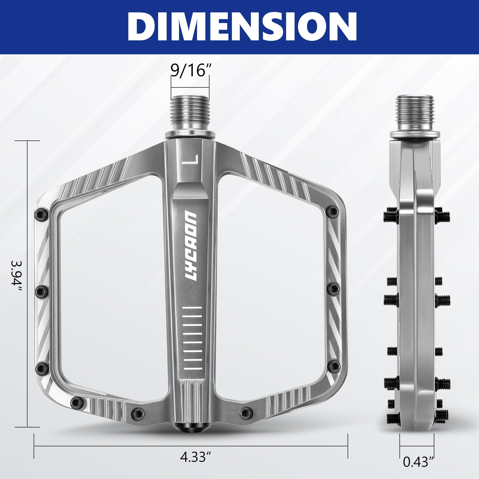Pedales Carretera Carbono Pedales De Plataforma Para Bicicleta De