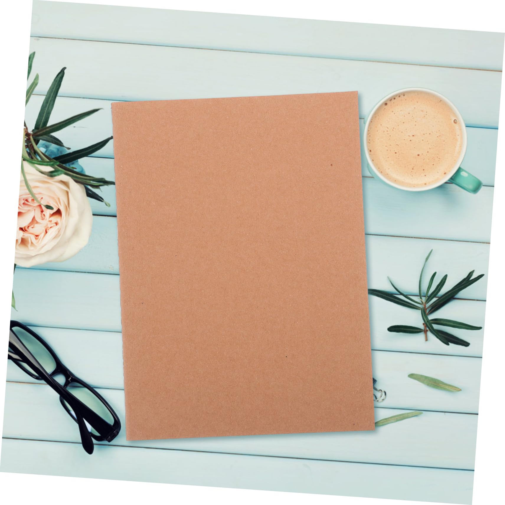 SHINEOFI Lot De 18 Cahiers En Papier Kraft Cahiers D'Écriture De Journal Petits Blocs-Notes Planificateurs Blocs-Notes Vierges Mini- Journal Petits