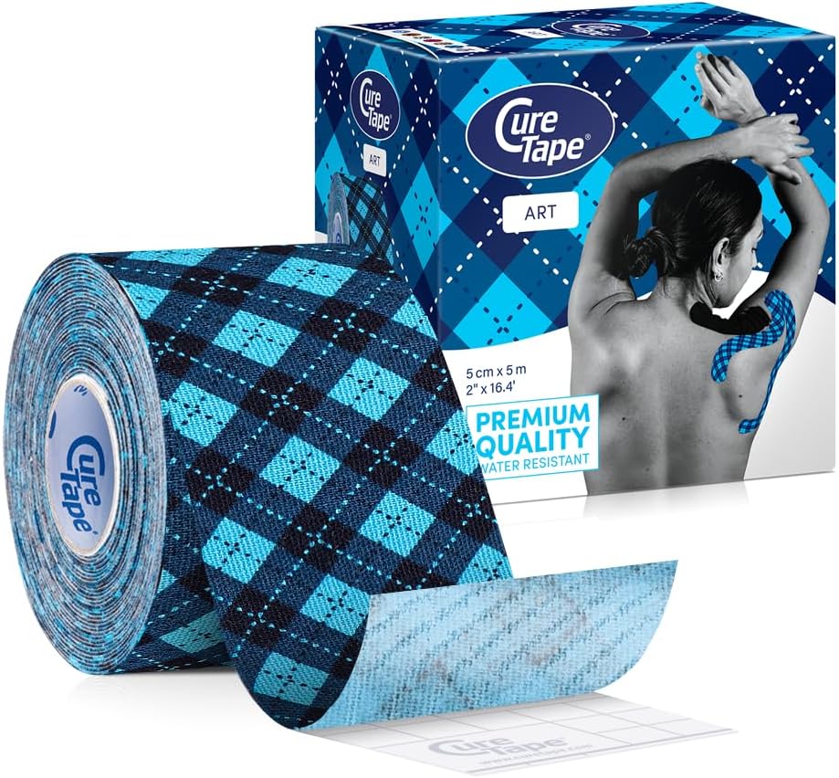 CureTape Kinesiology Tape | Waterproof Athletic Muscle Tape