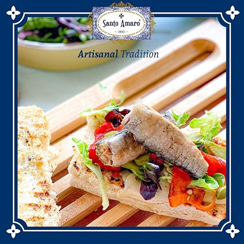 Vista 23 de Santo Amaro - Auténticas sardinas europeas en salsa de tomate de puré, sardinas enlatadas a mano en salsa de tomate de Portugal, sardinas