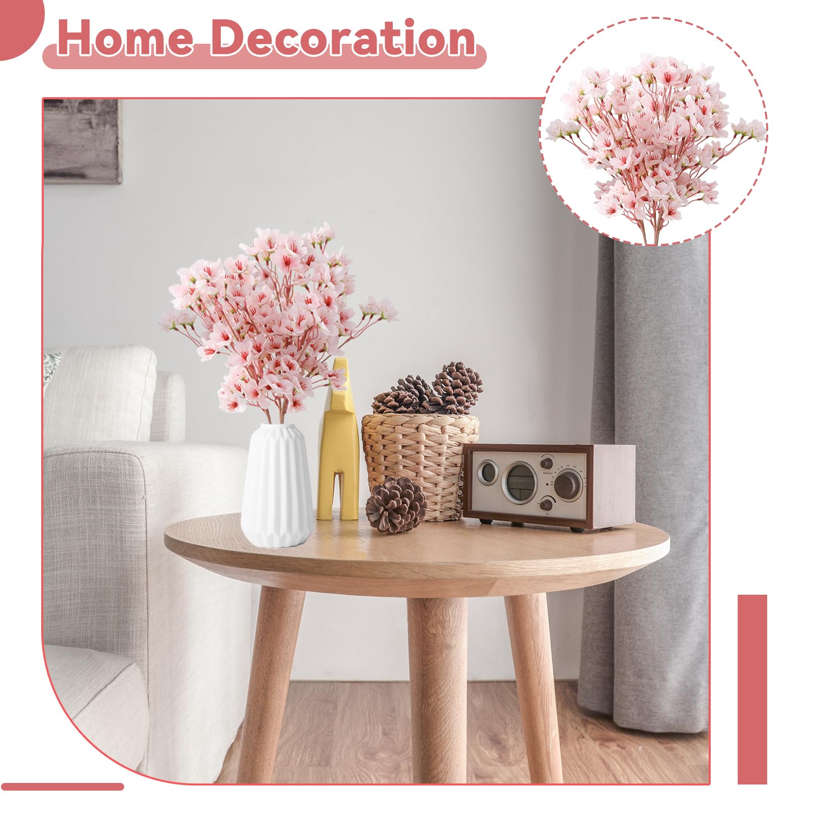 Witte Tulpen Decoratie Real Touch Kunstbloemen Lente