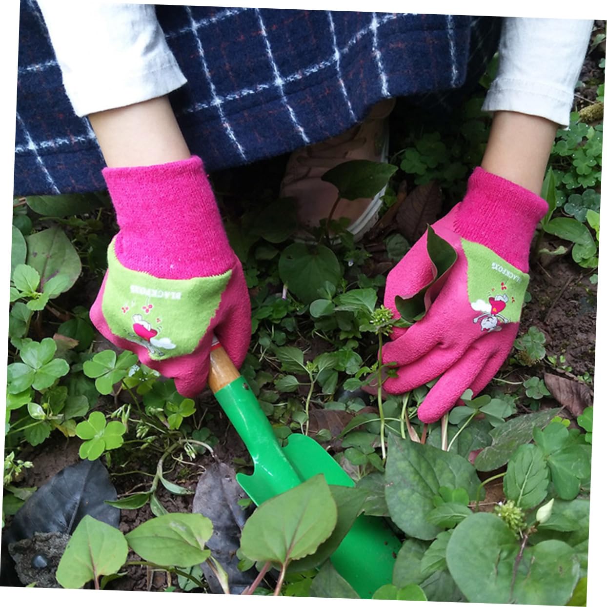 Sosoport Kids 1 Pair Child Gardening Protective for Kids Safe for Home School Easy Clean Comfortable Sturdy