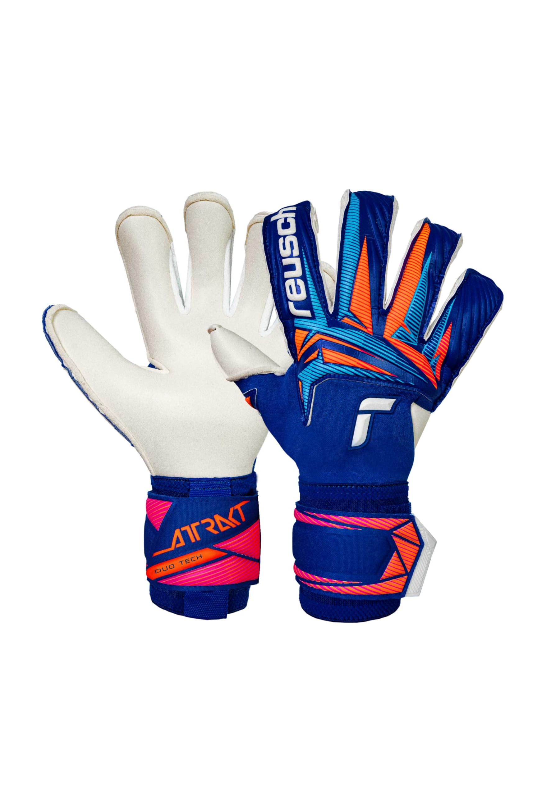 Reusch Gants de Gardien de But Professionnels pour Homme et Adulte | Adhérence extrême, Ajustement Optimal et contrôle du Ballon | Respirants | pour l'entraînement et Le Jeu | Gazon synthétique et