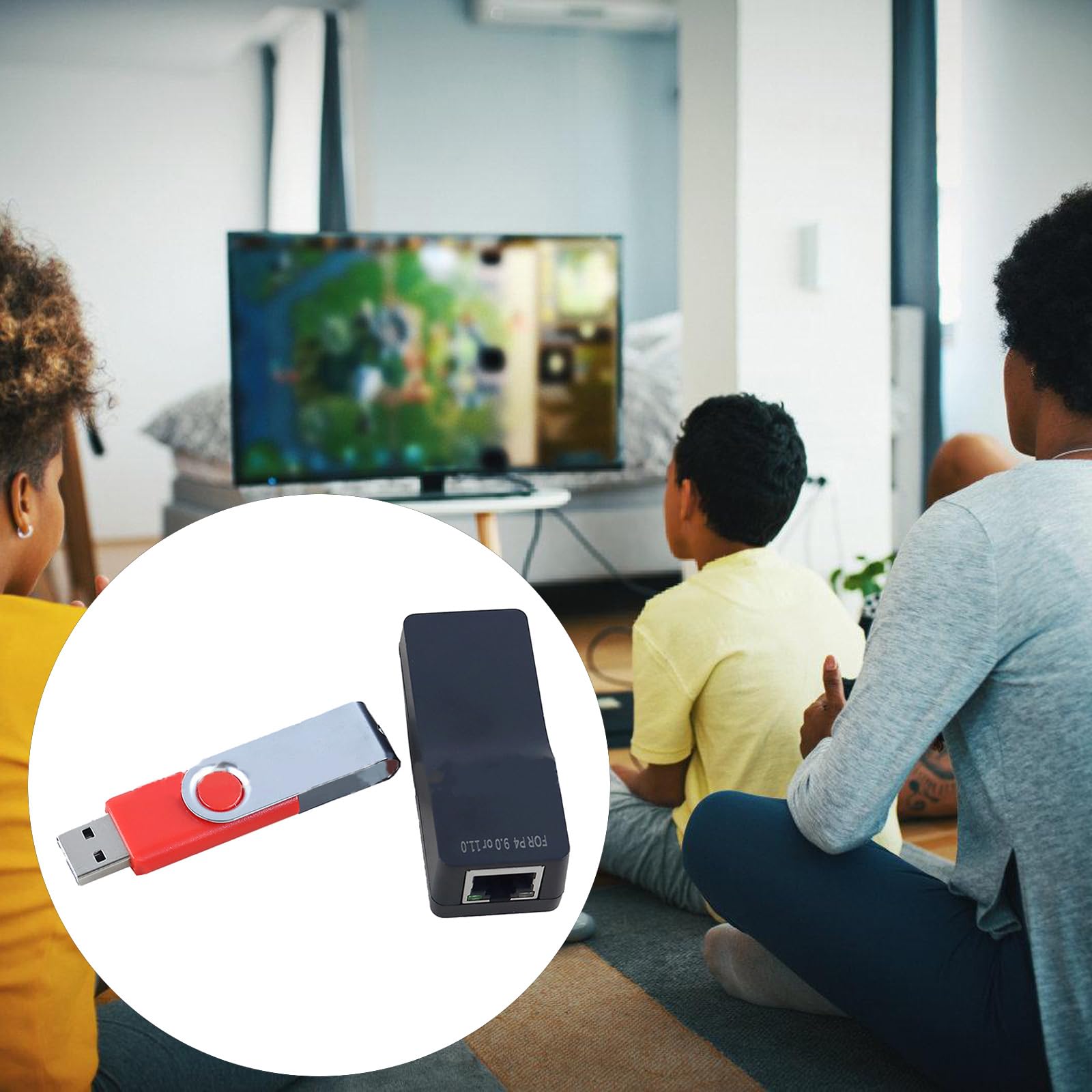 Outil de réparation pour boutons 9.0 11.0, Dongles USB, adaptateur USB avec câble Ethernet C, accessoires de jeu
