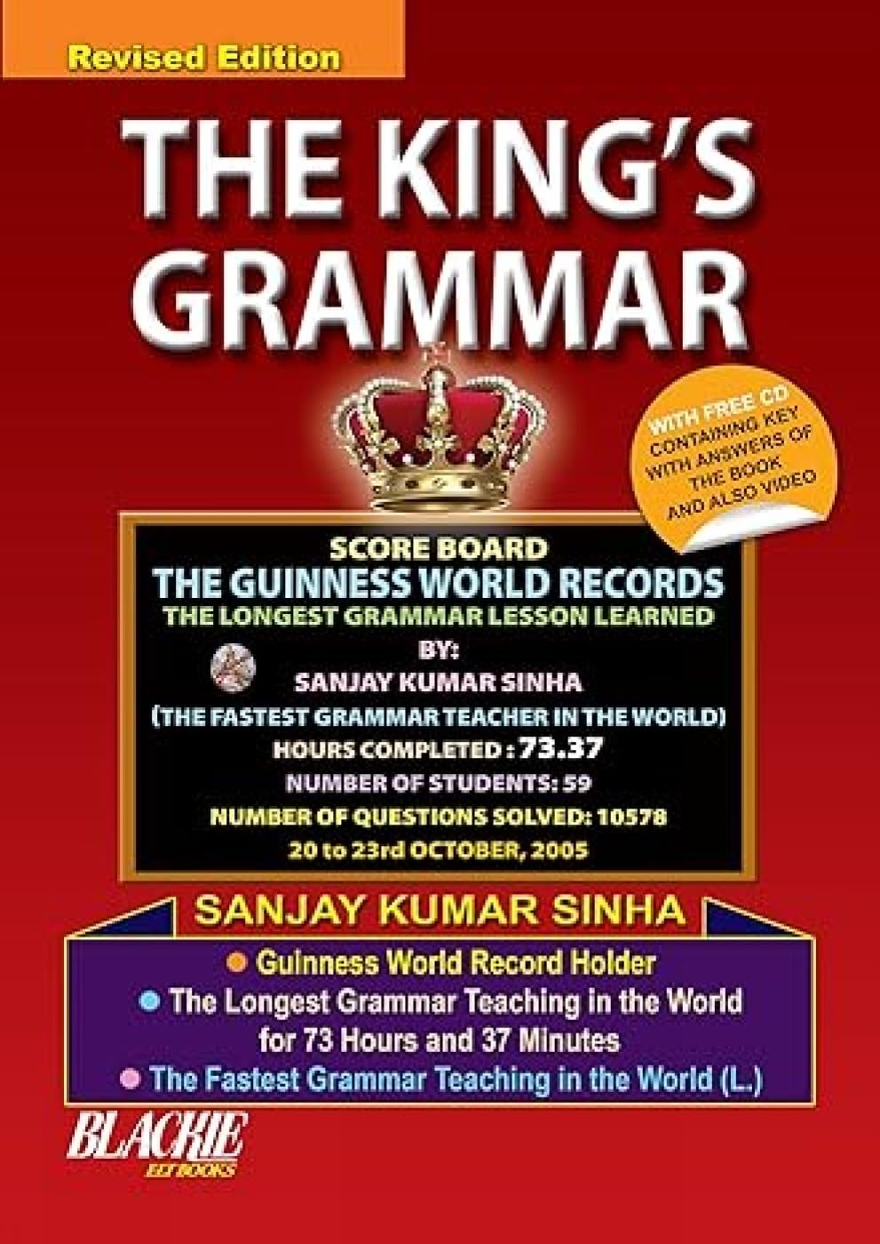 The King's Grammar Paperback – 1 January 2017