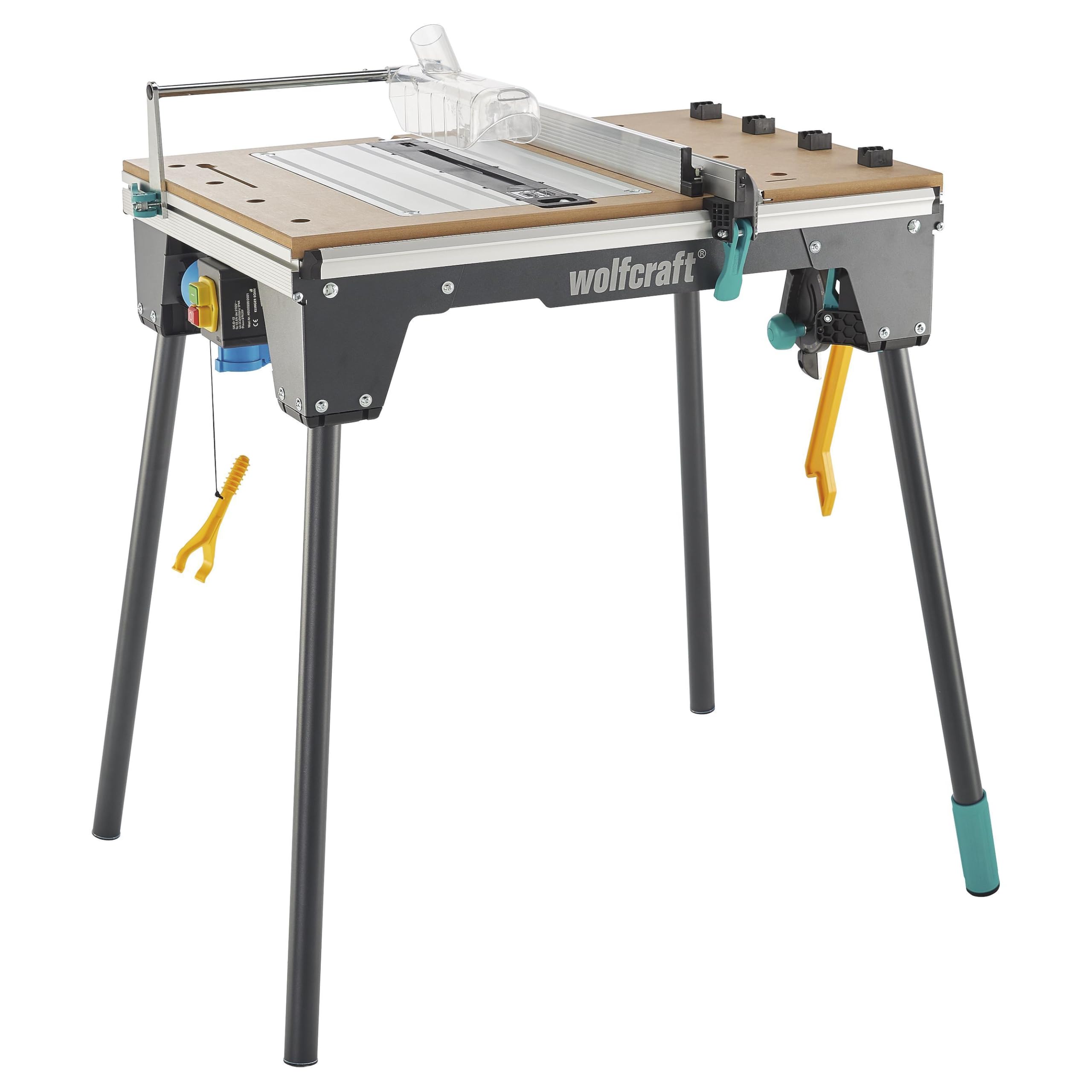 Wolfcraft Maschinentisch Master Cut 2200 I 4-in-1-Maschinentisch