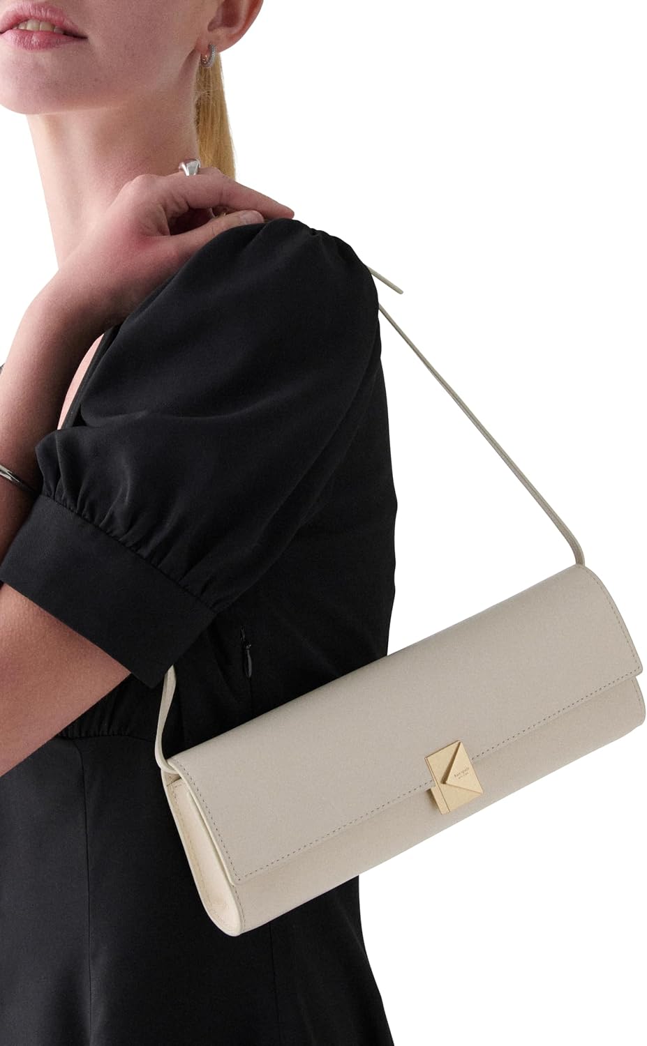kate spade new york womens Deco Fine Grain Leather Soft Mini Shoulder