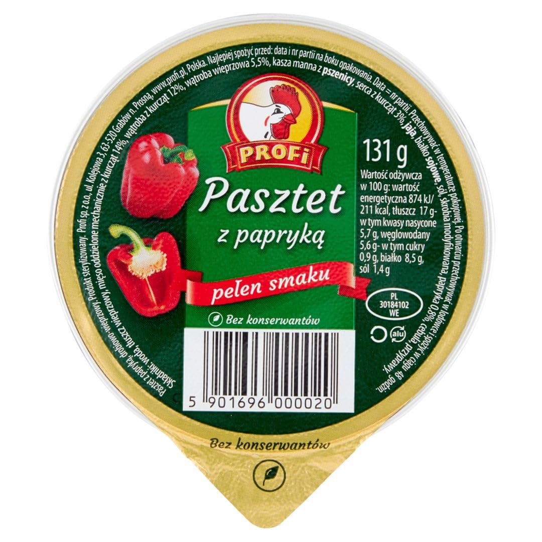 Profi Pasztet z papryką 131 g