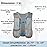 Azarxis Hydration Running Vest Backpack Pack 5L for Women and Men Jogging Trail Race Marathon Cycling Hiking (Gray with 1.5L Water Bladder)