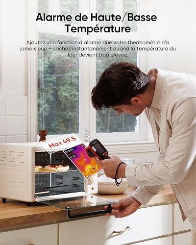HIKMICRO D01 Lite Caméra Thermique, Thermomètre Infrarouge Visuel 96x96 - 8
