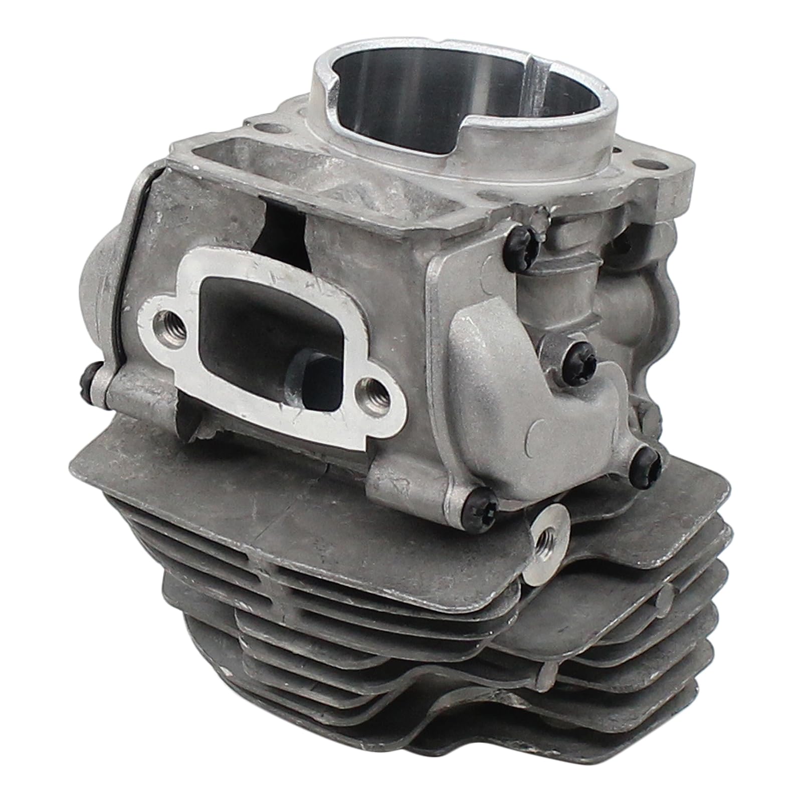 Juego de cilindros de pistón de 43 mm con anillo de pistón, perno de pistón, válvula de descompresión, bujía, filtro de aire, clip de pistón para Husqvarna 545 XP 550 XP 545XP 550XP para motosierra