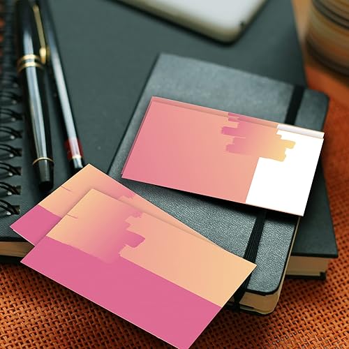 Miniatura 18 de EAQ Tarjetas de visita personalizadas, tarjetas de visita personalizadas de doble cara con logotipo/texto, tarjeta de visita para empresa, negocios