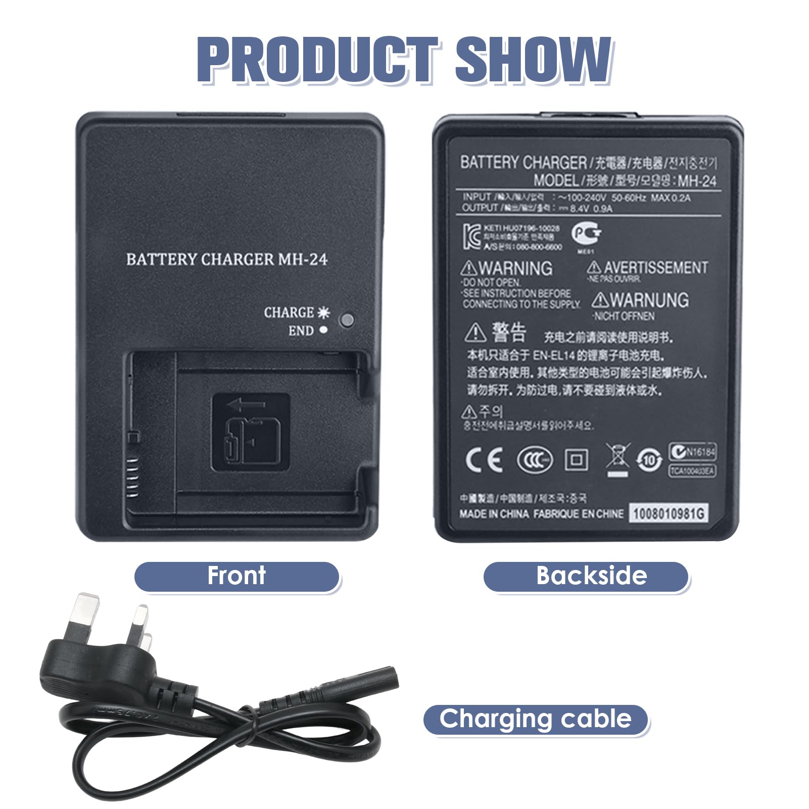 Nikon D5300 Nikon D5600 Charger Price BOOSTY MH-24 Charger For