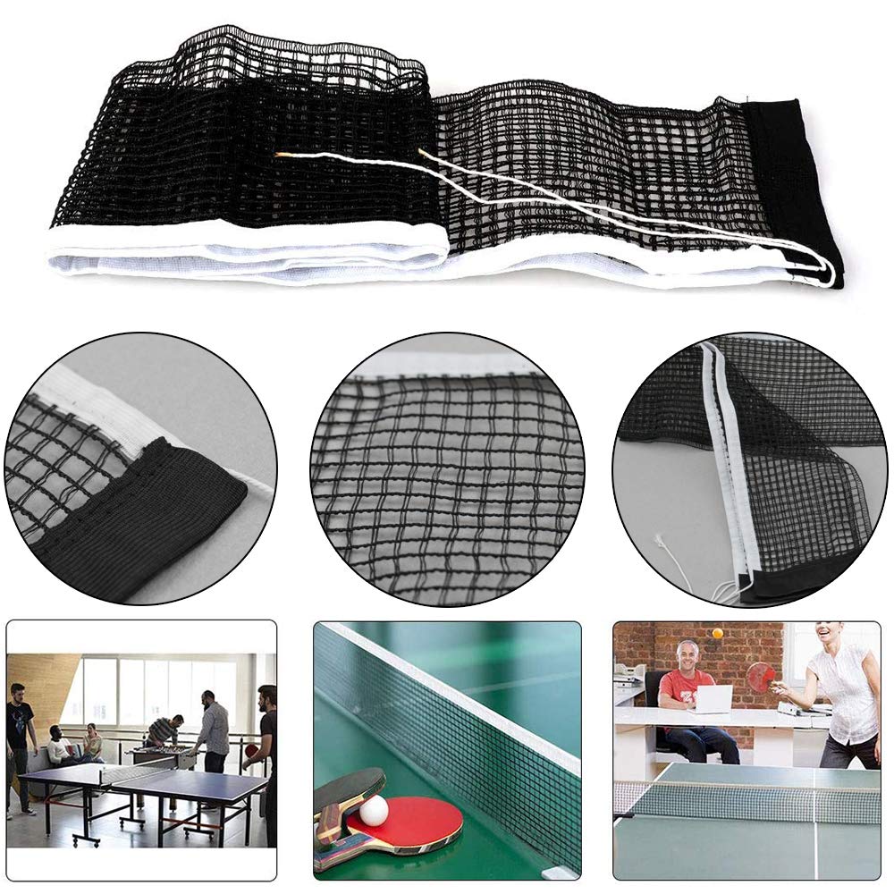 2 Reti Da Ping Pong Professionale - Poliestere Impermeabile, Per Tavolo, Allenamento E Competizione - Foto 5