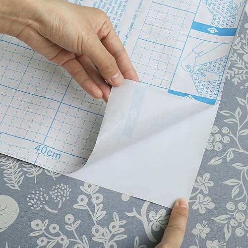 Miniatura 4 de Timeet Papel tapiz autoadhesivo con diseño floral de 16.14 x 118.11 pulgadas, para despegar y pegar, diseño de gatos, pájaros y árboles, papel tapiz