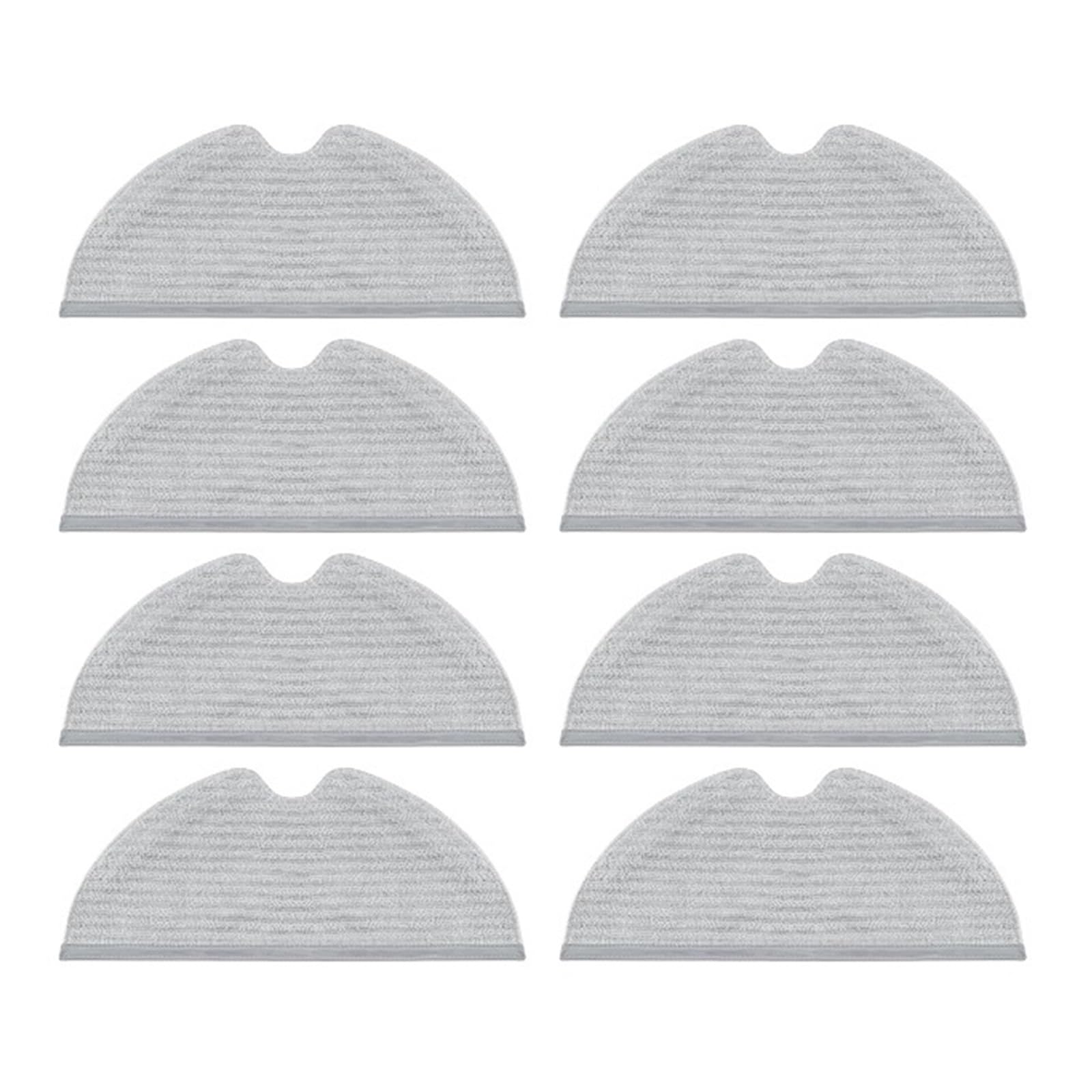 LMRXOFE Robot Mop Cloth,Compatible For XiaoMi,Compatible For Dreame,F9 RVS5-WH0 Water Tank Robot Vacuum Cleaner Rag Stents Replament Spare Parts(8 pcs)
