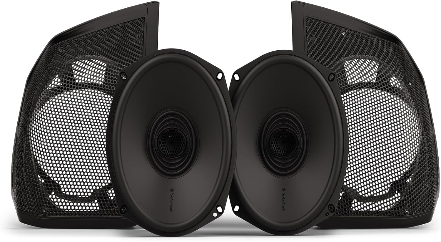 Kit de Parlantes Rockford Fosgate HD24BL69 6x9" para Harley-Davidson