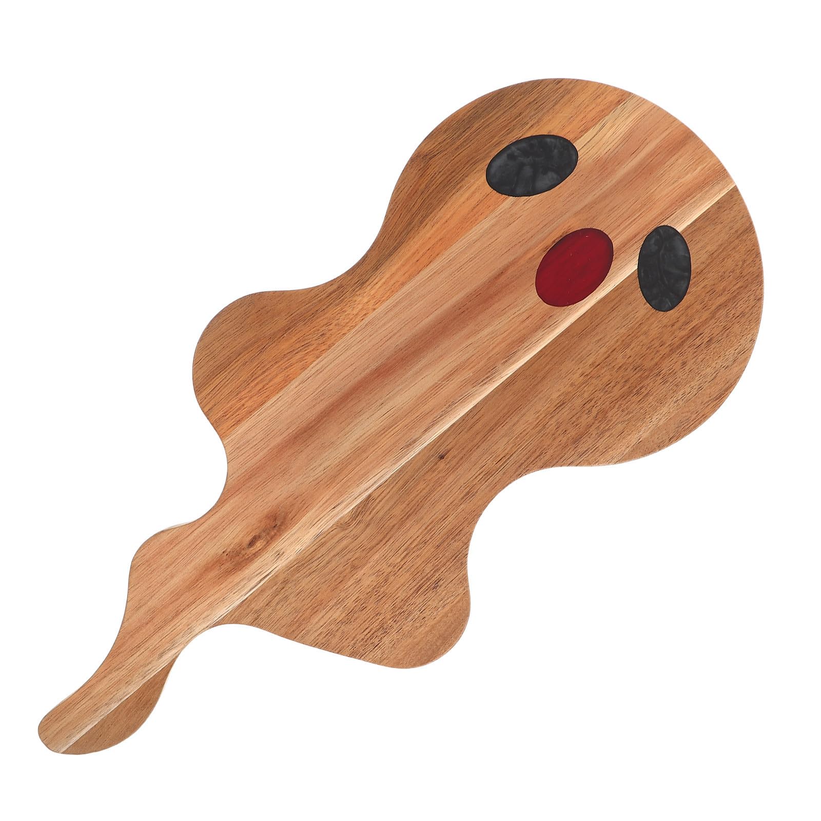 Tabla de cortar de madera con diseño de calabaza y fantasma para eventos de Halloween