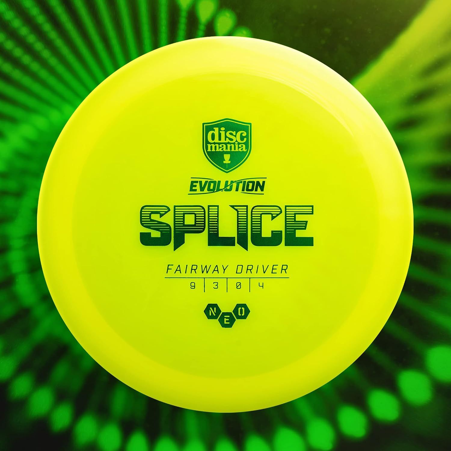 Discmania Evolution Neo Splice Fairway Driver – Overstable and Accurate Disc Golf Driver (Colors Will Vary)(173-176g)